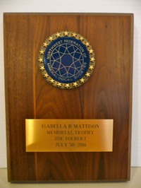 2011 Isabella B Mattison Award