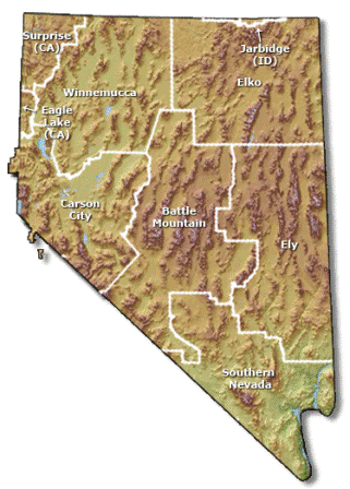 BLM Nevada - Map