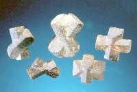 Georgia - mineral staurolite 