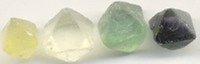 Illinois - mineral Fluorite 4 colors