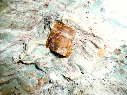 MT Pyrite Psuedomorph in Matrix
