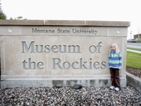 Museum - Museum of the Rockies - Sign & Zoe