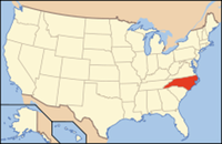 NC 220px-Map of USA NC