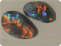 Nevada - Gem - Precious VV Black FireOpal