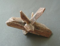 Oklahoma - Crystal - Hourglass Selenite Crystal
