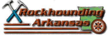 Rockhounding Arkansas logo