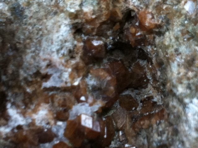 Site - Denny Creek Garnets