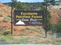 Site - Escalante Petrified Forest State Park