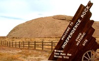 Site - Independence Rock WY