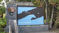 SIte - Isle Royal NP sign