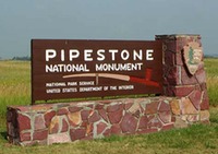 Site - Pipestone National Monument Sign
