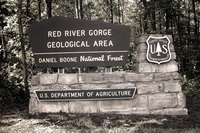 Site - Red River Gorge GA sign