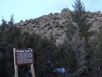 Site - Ringing Rocks sign