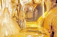Site - Sequoi NP - fairy pool of Crystal cave