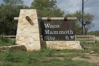 Site - Waco Mammoth Site Sign