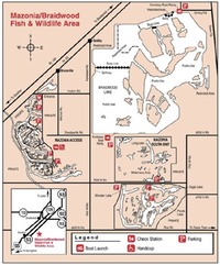 Specimen - Mazon Creek - Mazonia-Braidwood 20Map