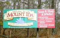 Specimen - Mount Ida Quartz Sign