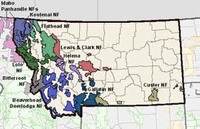 USFS National Forests Map
