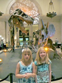 Zoe - Museum - LA County MNH - Zoe & Ella