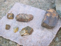 zoe Specimen - Limonite Cubes - Helena